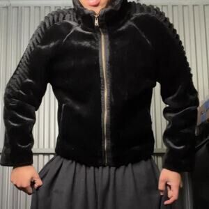 Vintage alpine studios fur jacket